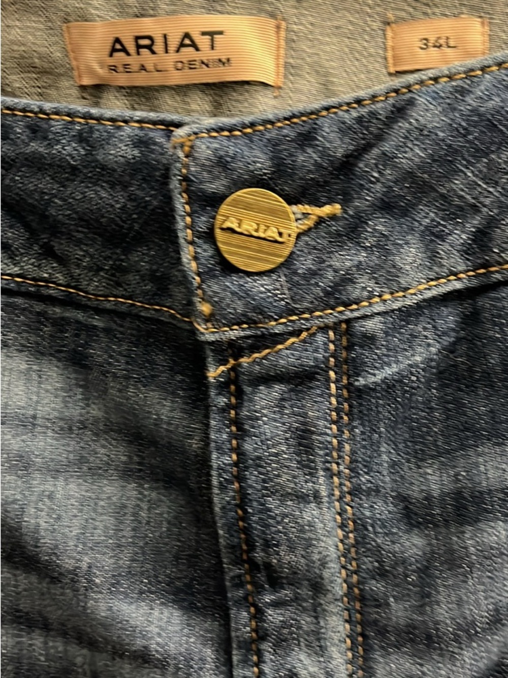 Ariat Perfect Rise Men’s Bootcut Jeans Size 34 Long NWT - Picture 3 of 12